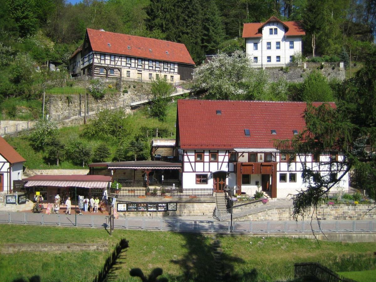 Ferienwohnung Am Gruenbach Rathen Zewnętrze zdjęcie